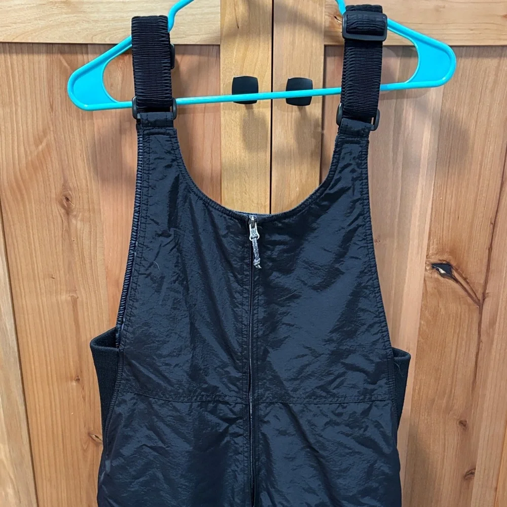 White Sierra Women’s Black Overalls - Picture 1 of 7